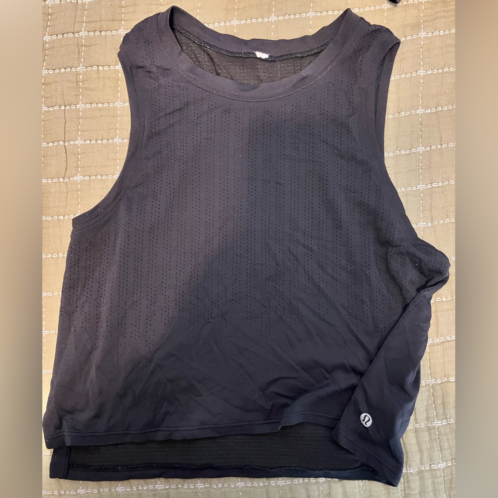 lululemon athletica Navy Sleeveless Top